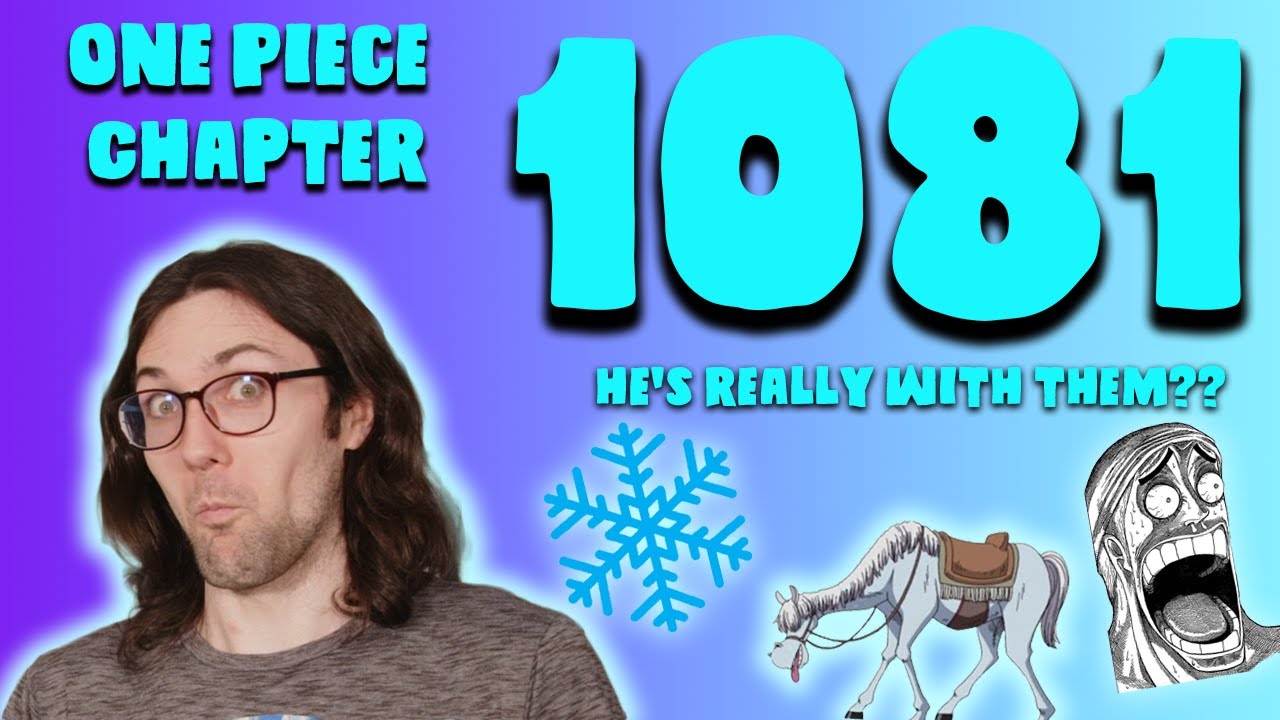 One Piece Chapter 1081 Live Reaction: Whole Lotta Blue