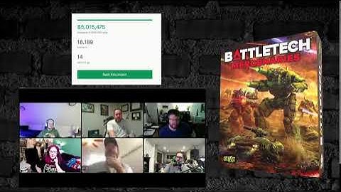 Catalyst Game Labs, BattleTech Mercenaries Kickstarter