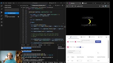 Angular/ThreeJS - Video 187 adding spotlight part 3
