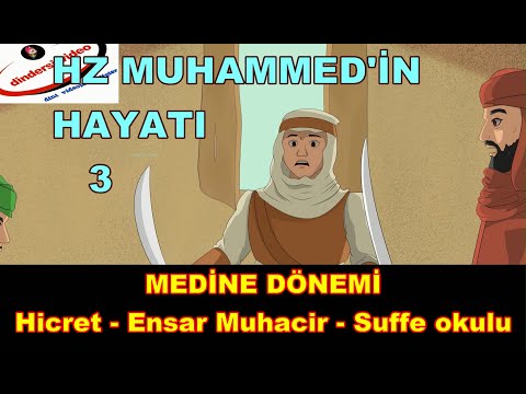 HZ MUHAMMEDİN HAYATI-Medine dönemi 1-hicret ve sonrası-dindersi video