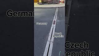 Border Crossing Between Germany & Czech Republic Euro Vs Czech Kron