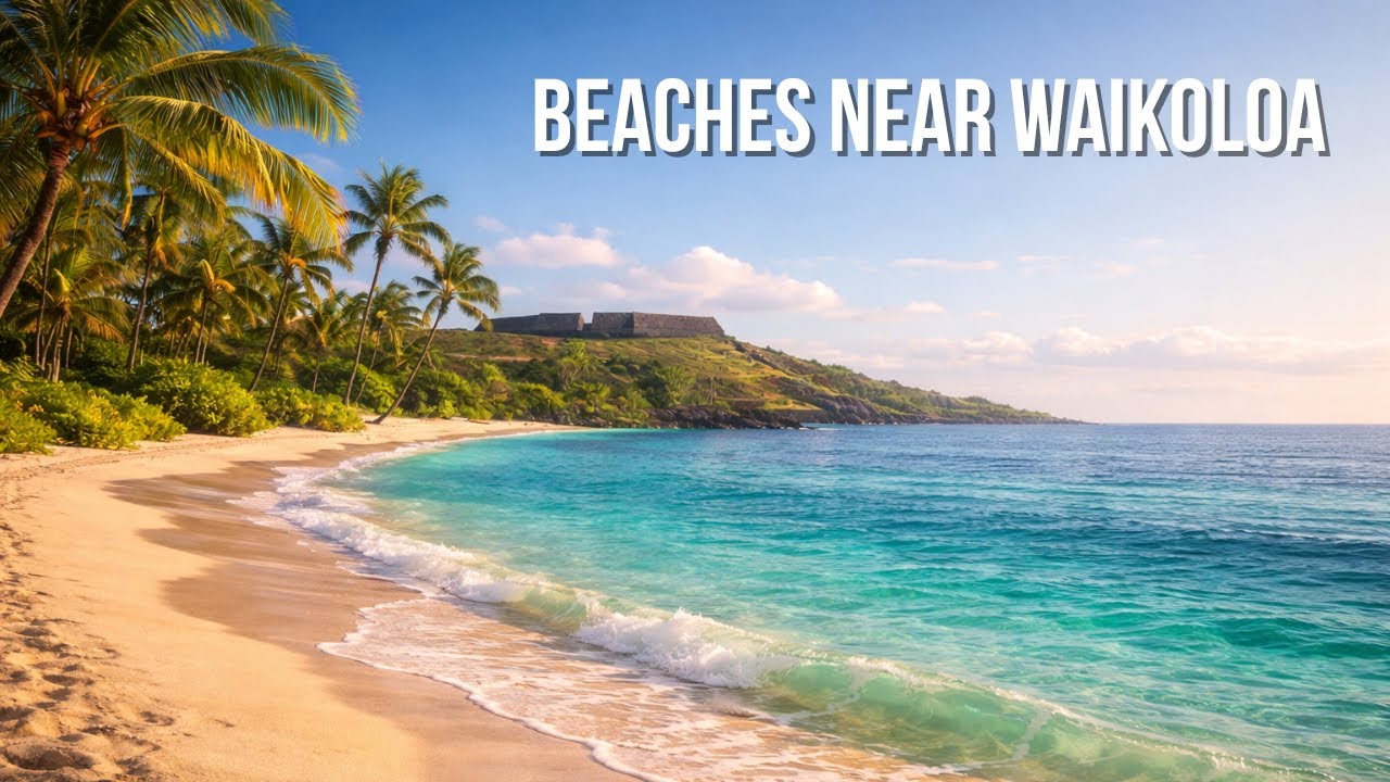 5 Beautiful Beaches Near Waikoloa, Big Island Hawaii