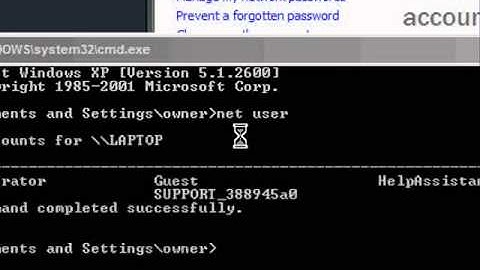 How to Bypass a Windows XP Password Without any Programs