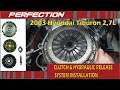 2003 Hyundai Tiburon GT 2.7L Clutch and Hydraulic Release System Installation