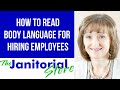 How to Decipher Potential Employee Body Language