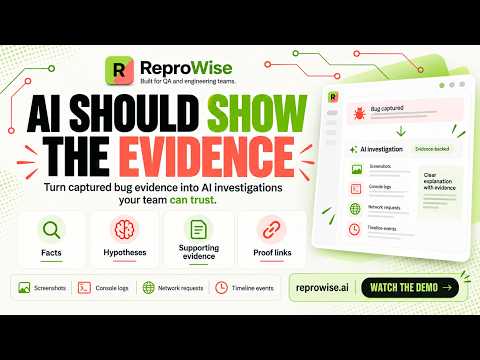 ReproWise AI Bug Reporting Tool Demo | Capture, Investigate & Fix Bugs Faster