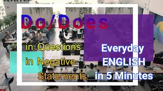 Do or Does in QUESTIONS | DO or DOES in NEGATIVE STATEMENTS | DO or DOES in ENGLISH GRAMMAR