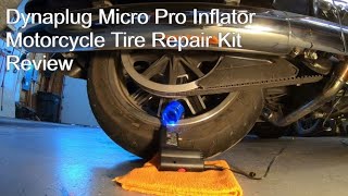 Dynaplug Micro Pro Inflator Motorcycle Tire Repair Kit Review