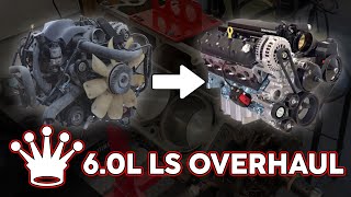 6.0L LS Motor Rebuild  TIME LAPSE