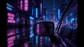 Neon Rain Mirror | Harmonics Unbound