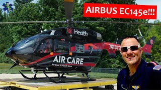 Airbus EC145e Review and Flight! University of Cincinnati Air Care Medical Helicopter! (58)