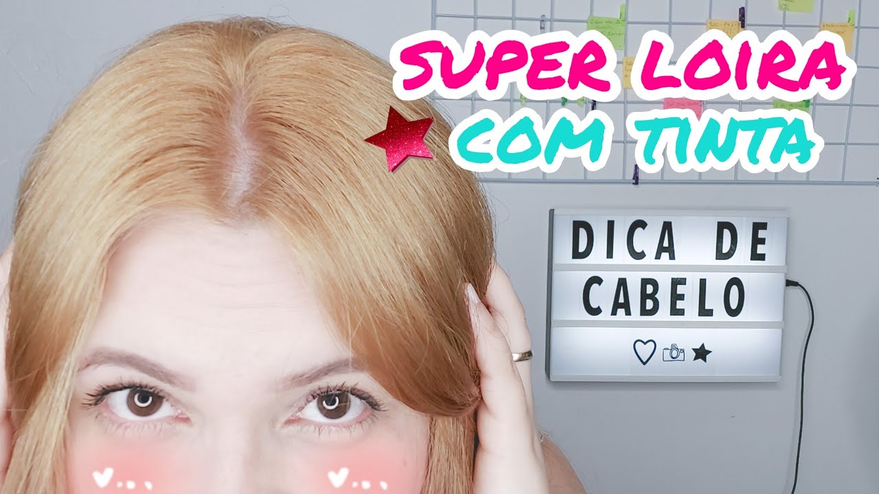 TENTANDO FICAR SUPER LOIRA COM TINTA| RETOQUE DE RAIZ | ACQUAFLORA 12.89 | VÍDEO 3 | POR PAULINHA