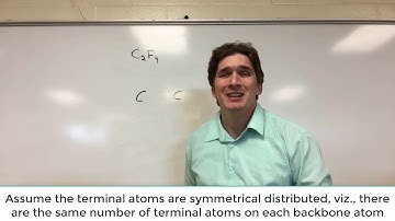 Lewis structures of simple, binary compounds with more than 1 central atom