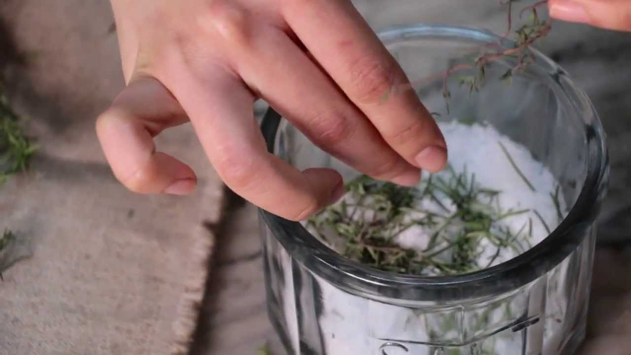 how to | 홈메이드 허브솔트 HOMEMADE HERB SALT | la cuisine 라퀴진 - YouTube
