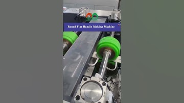 Paper Bag Making Machine: round flat handlle making machine(feiyang)