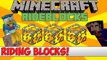 Minecraft Bukkit Plugin - Ride Blocks - Tutorial
