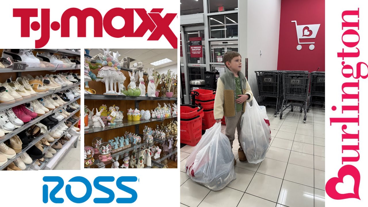 Шопінг влог | Шопінг в TJ Maxx, Ross і Burlington | Покупки для дому і себе 