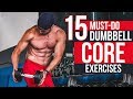 STRONG SIX PACK  |  15 Must-Do Dumbbell Core Exercises for ROCK Hard Abs