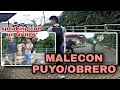 Dando un Tour  POR EL Malecon del PUYO /OBRERO.