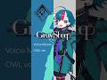 【Gray Sheep】Character Voice -OWL-(cv.#堀江瞬 )