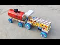 How to make matchbox tractor | water tractor - Diy matchbox Tractor