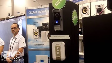 CEDIA 2016: Infrared Resources Intros IP Doorbell with 720p Camera