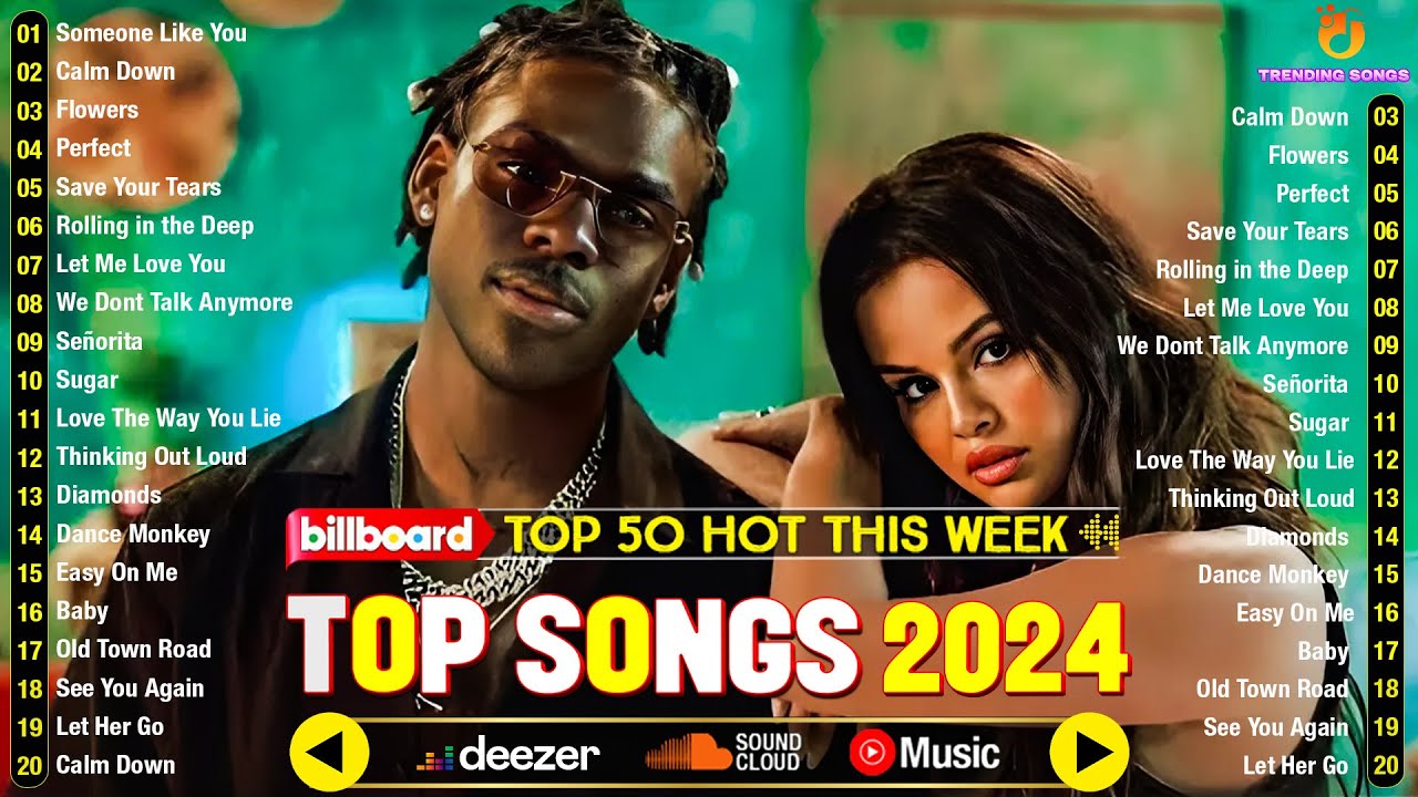 Billboard Top 100 Songs 2024🪔Adele, Bruno Mars, Maroon 5, Ed Sheeran