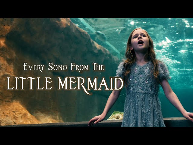 SINGING EVERY SONG FROM THE LITTLE MERMAID! - 10-Year-Old Claire Crosby class=
