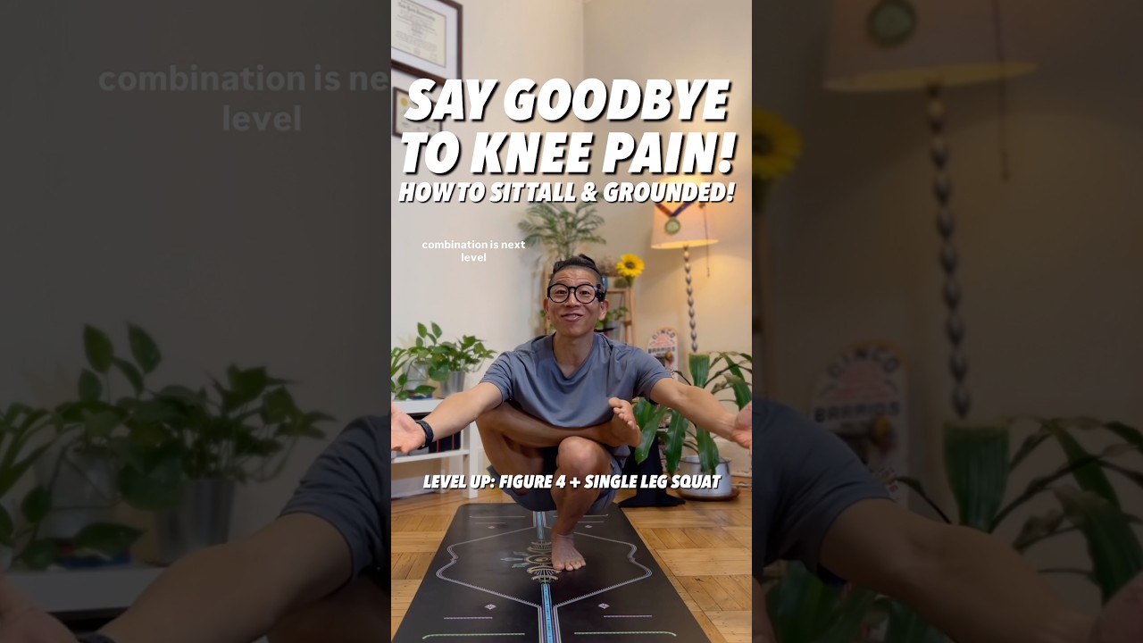 Как сидеть прямо в позе лотоса, на коленях и на полу (без боли в коленях)