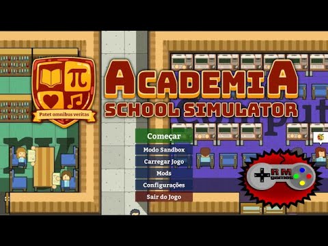 CONSTRUA E GERENCIE UMA ESCOLA! - School Simulator [Conhecendo o Jogo  Gameplay Português PT-BR] 