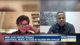 New: 5-day report reveals additional heroic actions by injured RPD officer