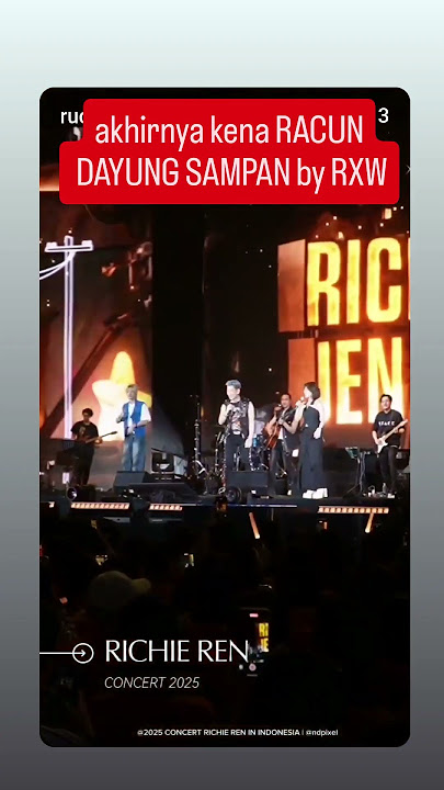 Dayung Sampan Richie ren任賢齊 任贤齐 di racunin MC mandarin Rudyxiaowei Tian Mimi