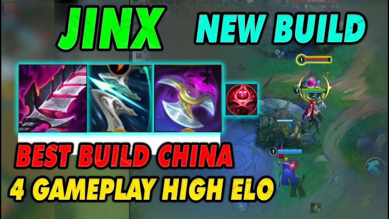 Jinx WR China | NEW Soul Transfer & Galeforce is too OP?! 4 Gameplay High ELO New Season