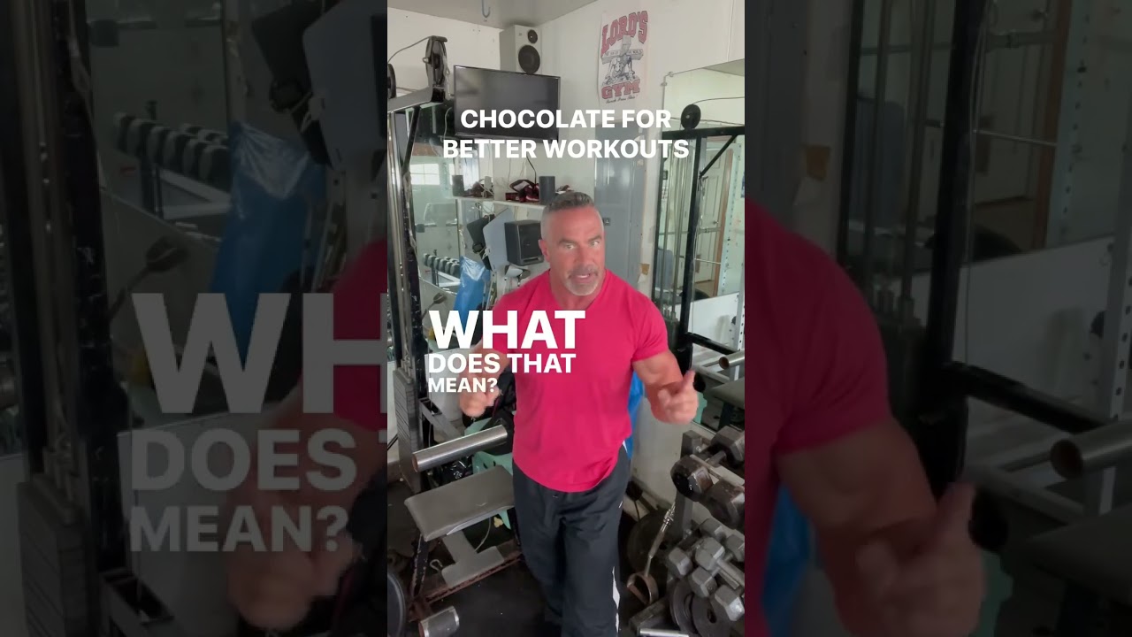 WHY YOU SHOULD EAT CHOCOLATE BEFORE YOU WORKOUT