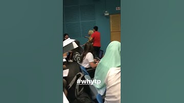 GCE O Levels vs ITE (Temasek Polytechnic lecture room fight Part 1)