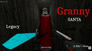 🏆 Can Anyone Escape SANTA GRANNY This Cleanly?! 🎅👵🪓🔥 4K #grannygame #Gaming #myminibrain #spooky screenshot 3