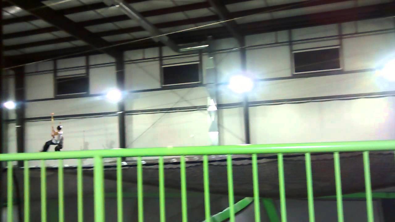 Zipline time with Treyvon and NyAsia