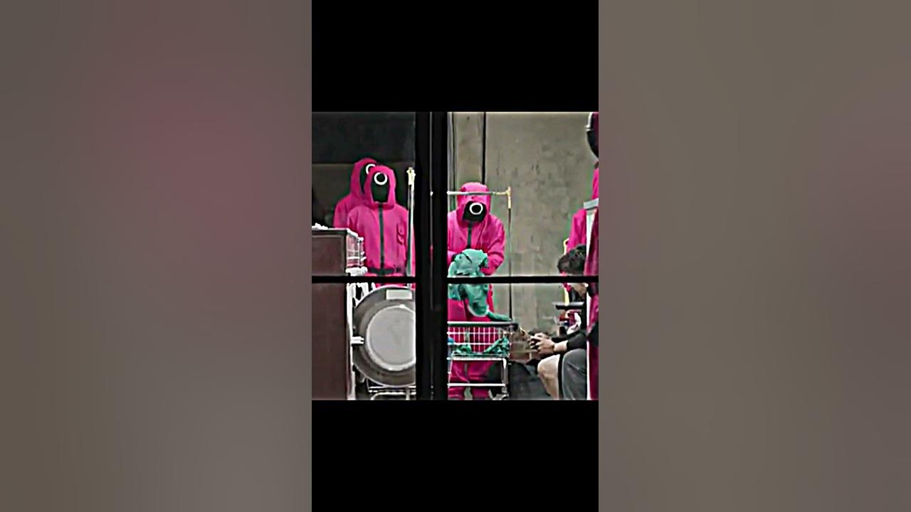 Ketika pink guard ke laundry | squid game season 2 | lagu mimami funk | #short #edit #squidgame2edit