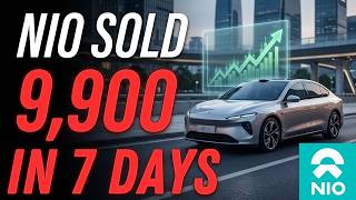 NIO Just Shocked China’s EV Market | 9,900 Orders in One Week! - NIO stock.
