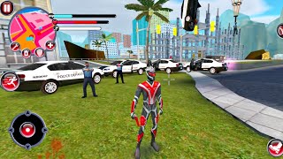 QUICK KICK HERO CRIME 10 || ROPE HERO || OPEN WORLD GAMEPLAY ANDROID screenshot 3