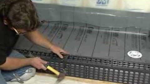 Mark E Industries - Kirb Perfect Shower Curb Tile Base System