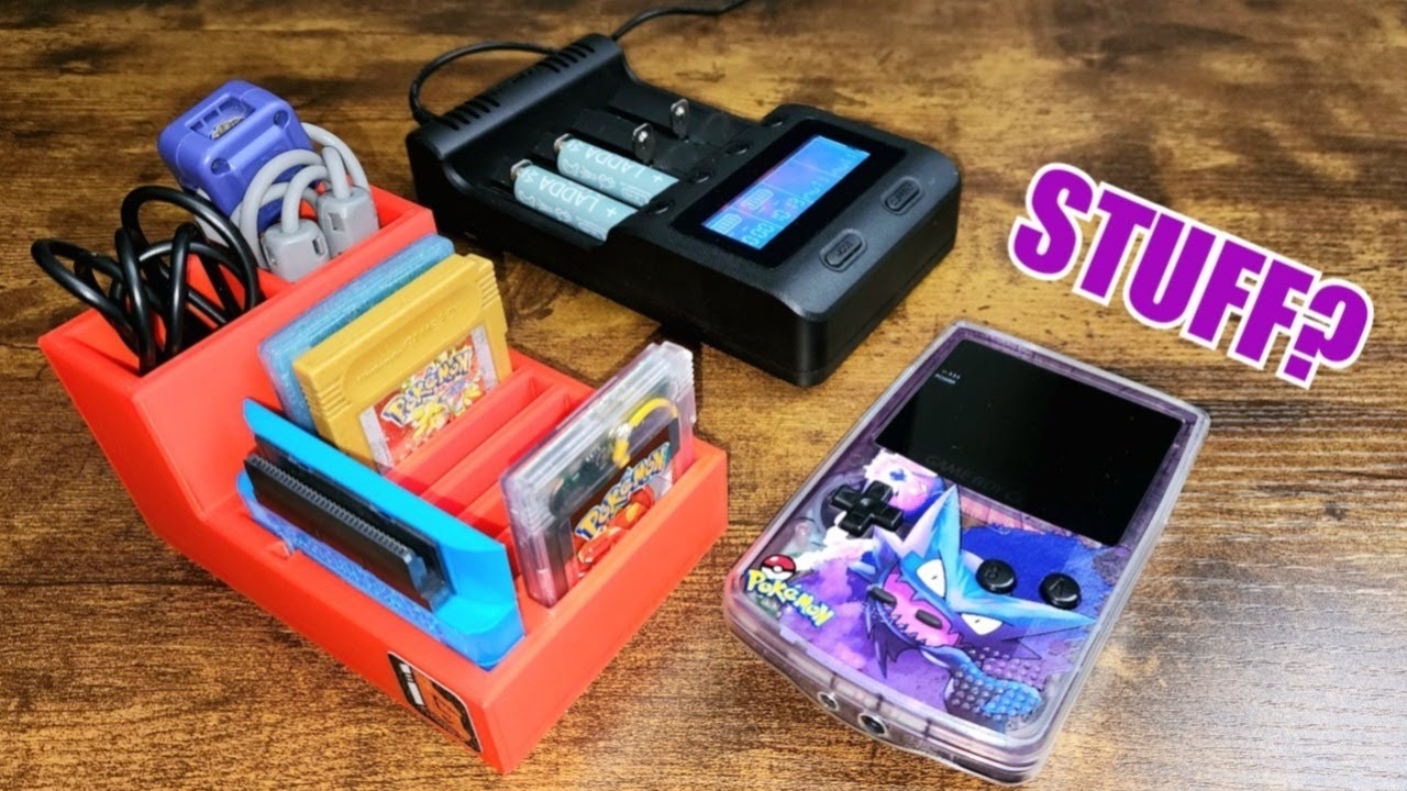 Custom Gameboy Cartridge Holder! 3D Printed! YouTube