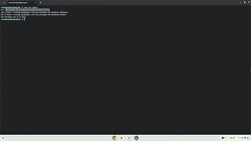 How to upgrade the Linux container to Debian 13 on a Chromebook