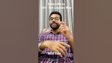 What is Acid Rain ? Explained for UPSC prelims #ias #civilservices #environment #shorts #cgpsc