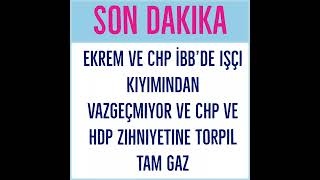 CHP işçi kıyımına ve zulme tam gaz 50.000 kendi zihniyetini doldurdu Resimi