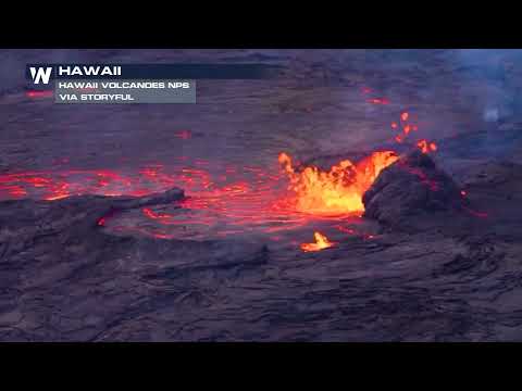 Volcano Eruption - Kilauea Volcano - Hawaii