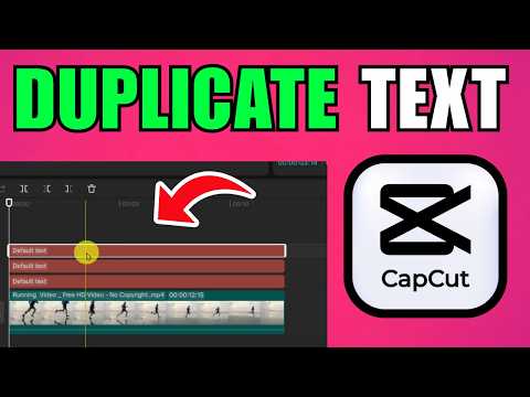 How To Duplicate Text In CapCut (2026) (Best Method)