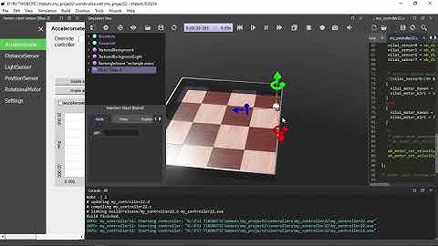 ROBOTIKA | Webots | Actuator