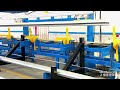 Full automatic steel purlin equipment production line