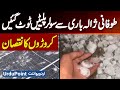 Solar Panels Broken By Hailstorm In Fatehpur - Massive Financial Damage - Millions in Losses